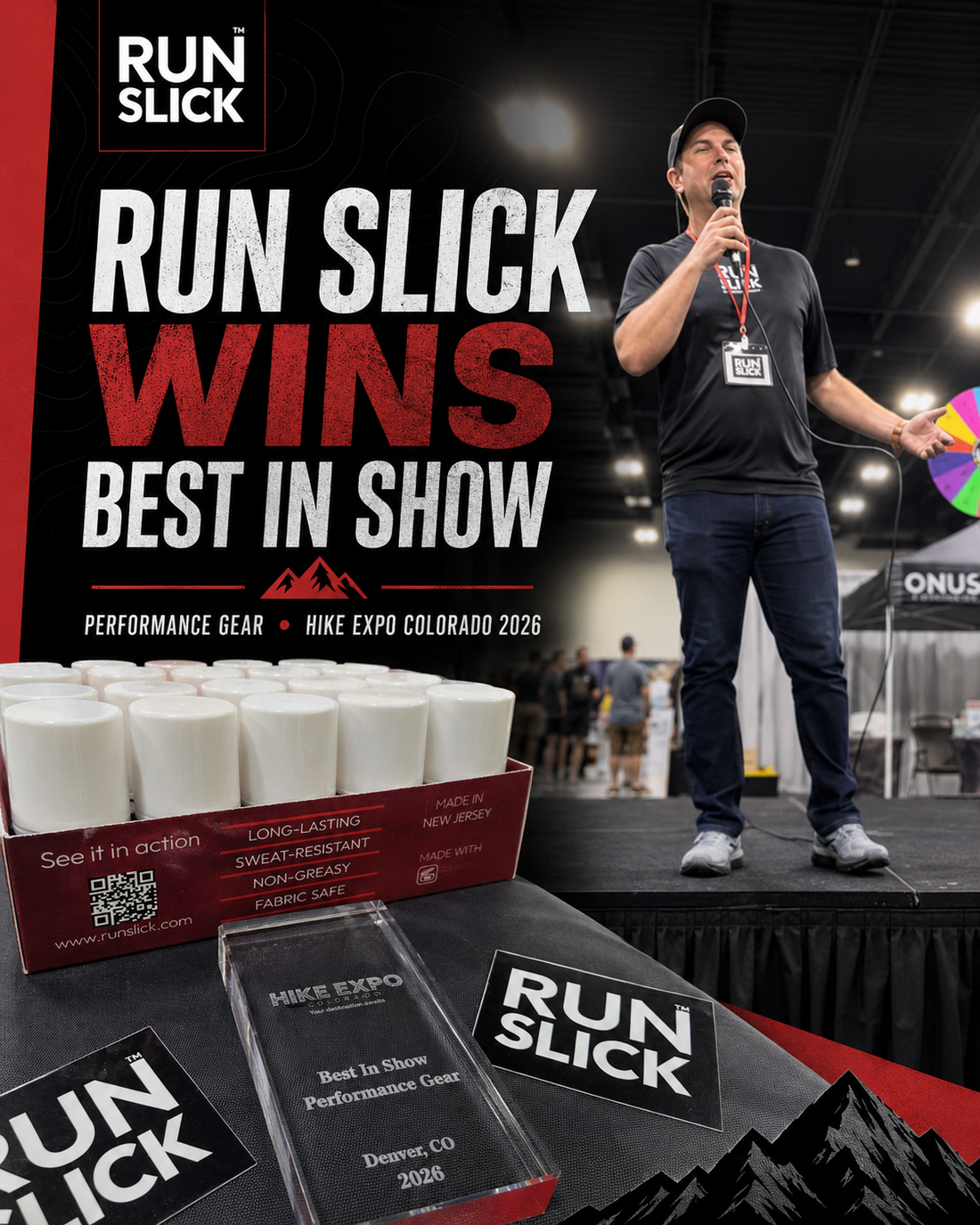 Run Slick Wins Best in Show — Performance Gear at Hike Expo Colorado 2026